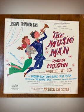 1958 “The Music Man” WAO-990 Mono LP – Rainbow Label, Scranton Anvil